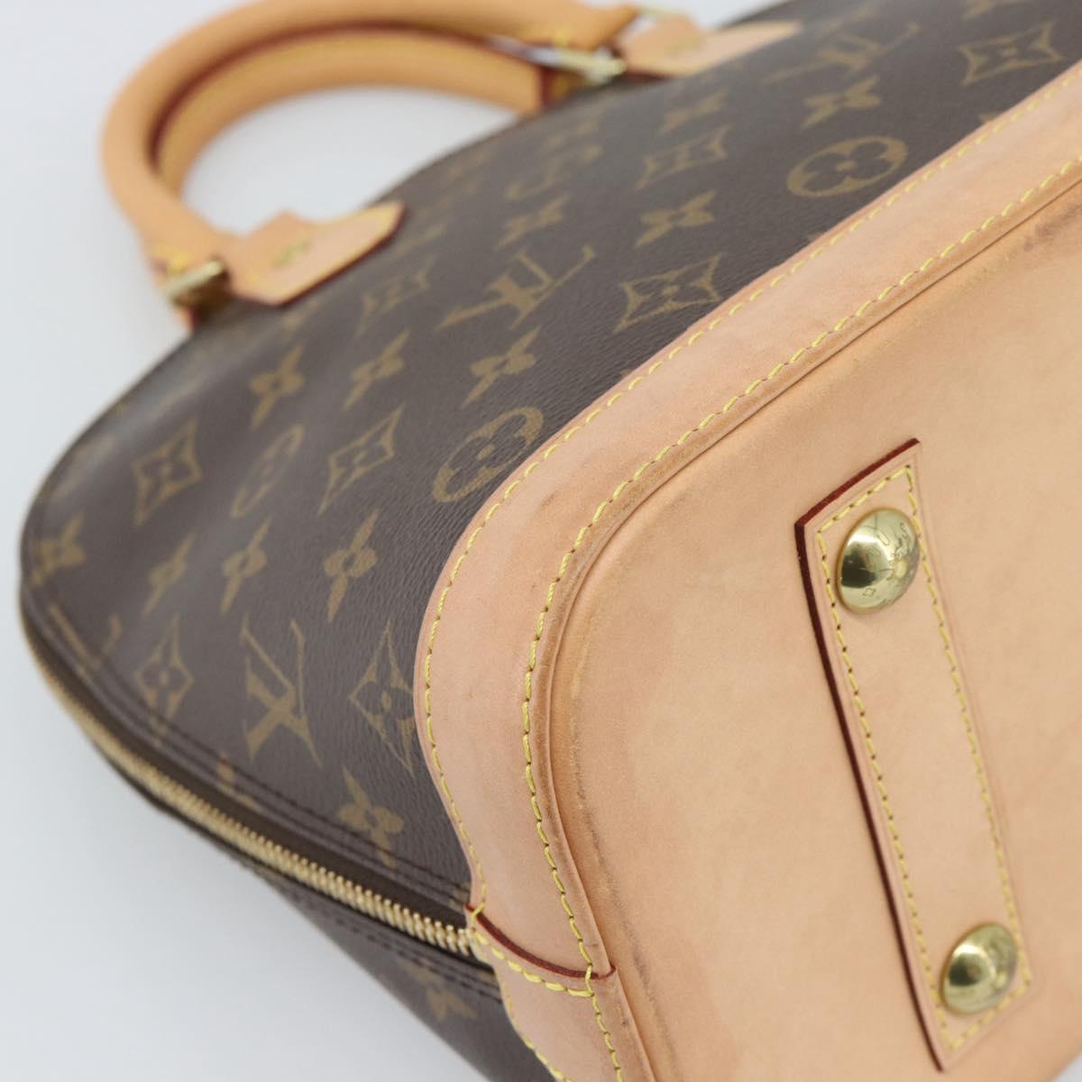 LOUIS VUITTON Monogram Alma PM Hand Bag M53151 LV Auth 192657V