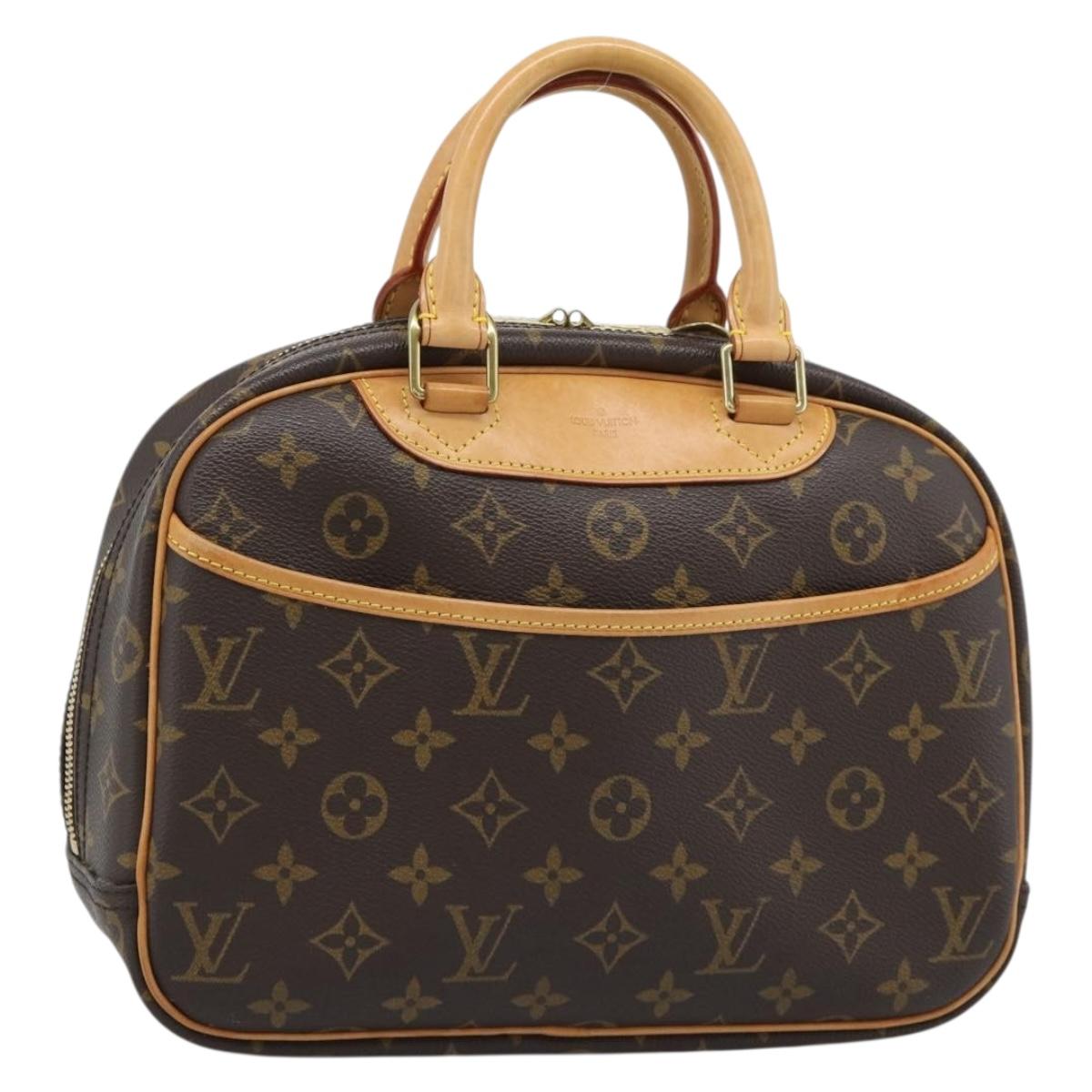 LOUIS VUITTON Monogram Trouville Hand Bag M42228 LV Auth 192669V