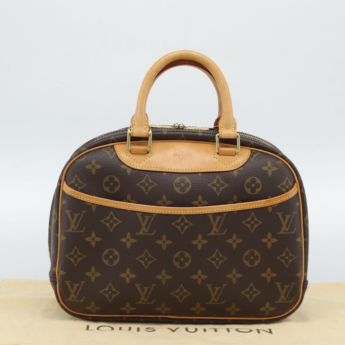 LOUIS VUITTON Monogram Trouville Hand Bag M42228 LV Auth 192669V