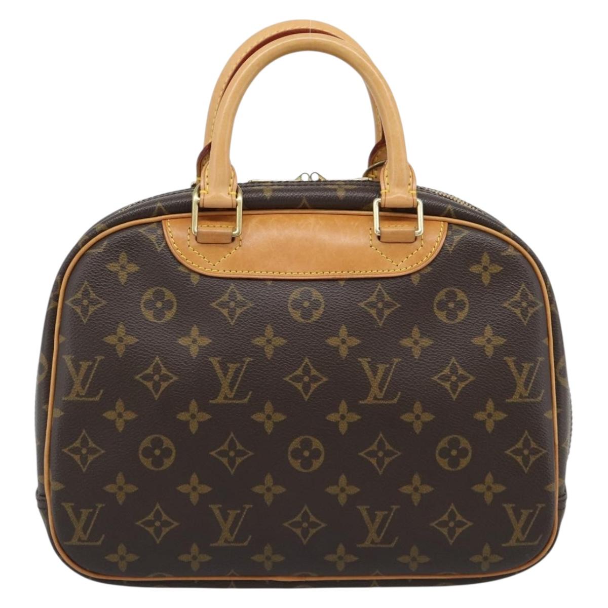 LOUIS VUITTON Monogram Trouville Hand Bag M42228 LV Auth 192669V