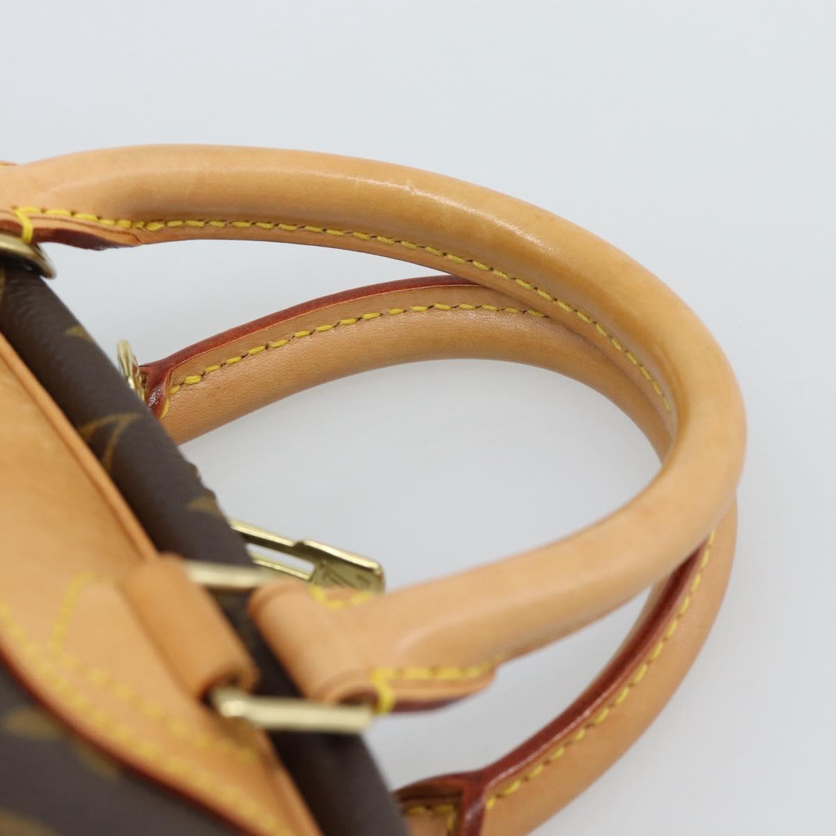 LOUIS VUITTON Monogram Trouville Hand Bag M42228 LV Auth 192669V