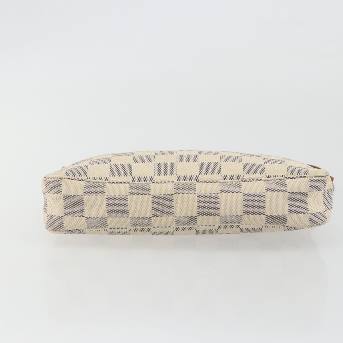 LOUIS VUITTON Damier Azur Pochette Accessoires Pouch N51986 LV Auth 192671A