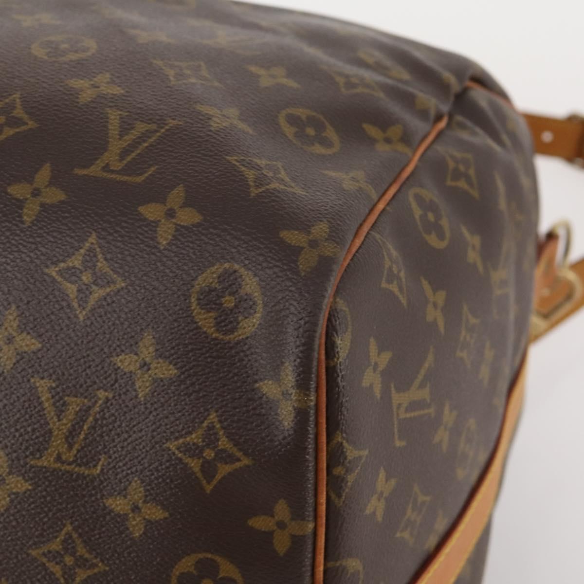 LOUIS VUITTON Monogram Keepall Bandouliere 60 Boston Bag M41412 LV Auth 192672A