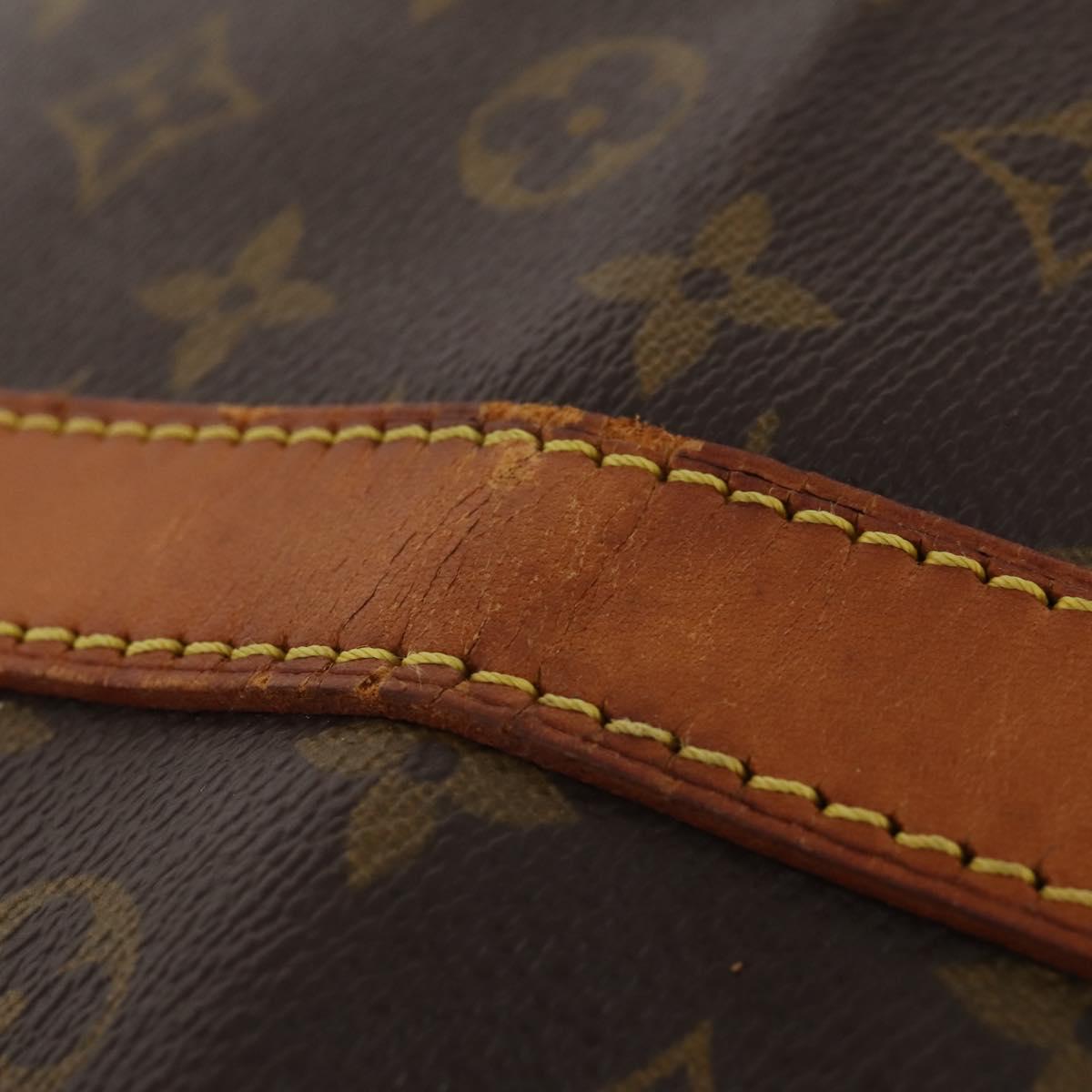 LOUIS VUITTON Monogram Keepall Bandouliere 60 Boston Bag M41412 LV Auth 192672A