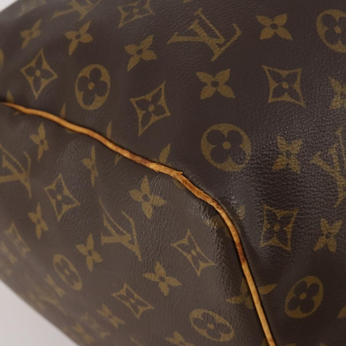 LOUIS VUITTON Monogram Keepall 50 Boston Bag M41426 LV Auth 192676