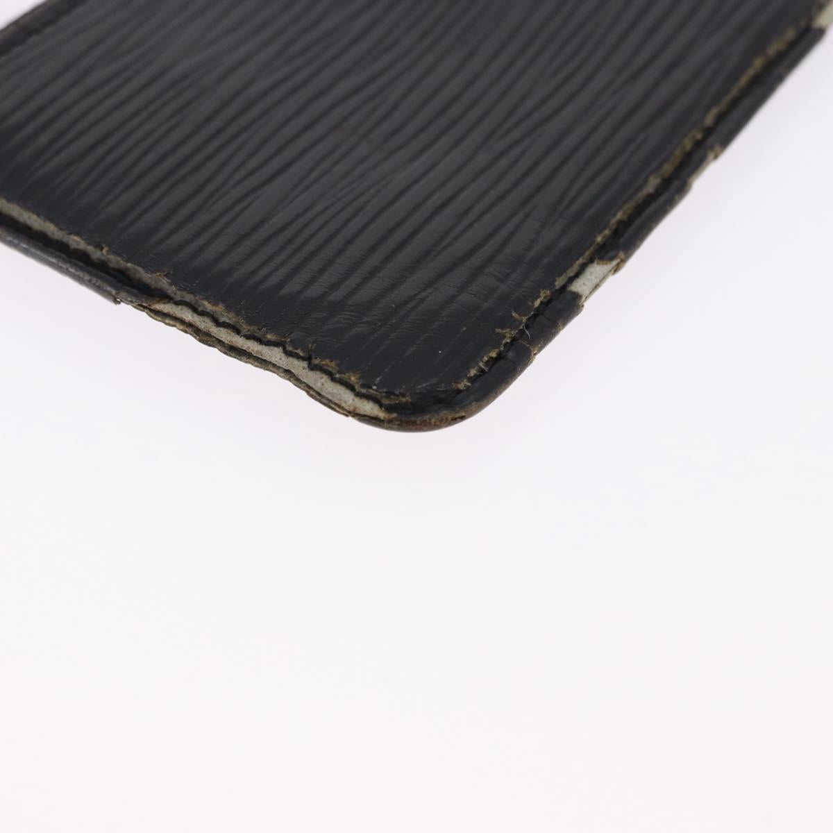 LOUIS VUITTON Epi Day Planner Cover 4 Set Blue Black Green LV Auth 192684