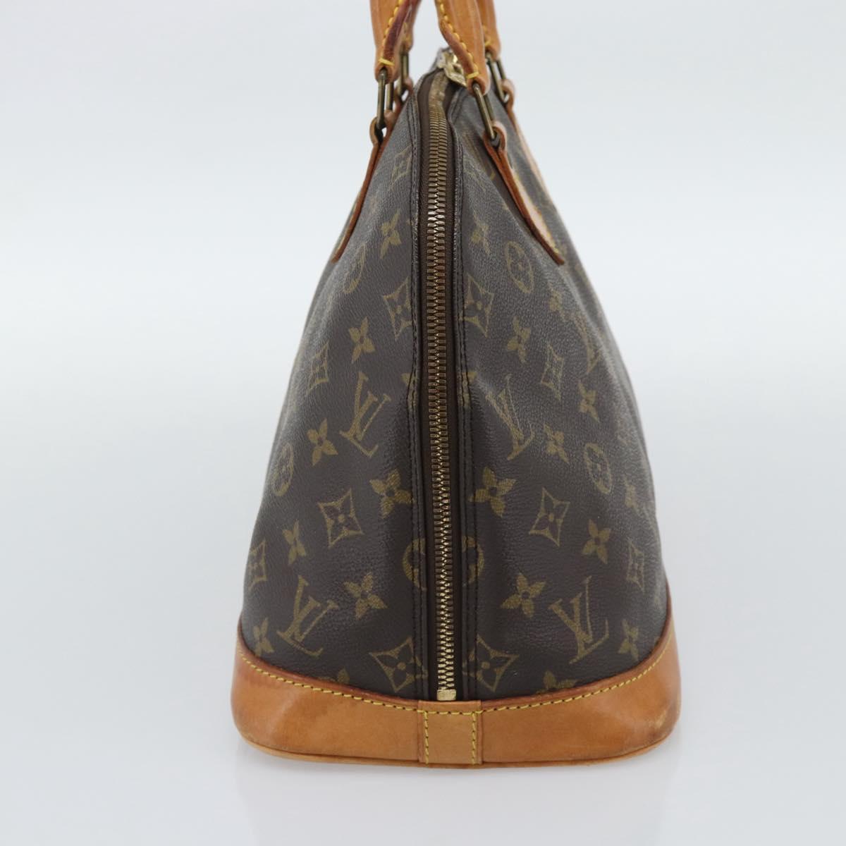 LOUIS VUITTON Monogram Alma Hand Bag M51130 LV Auth 192699