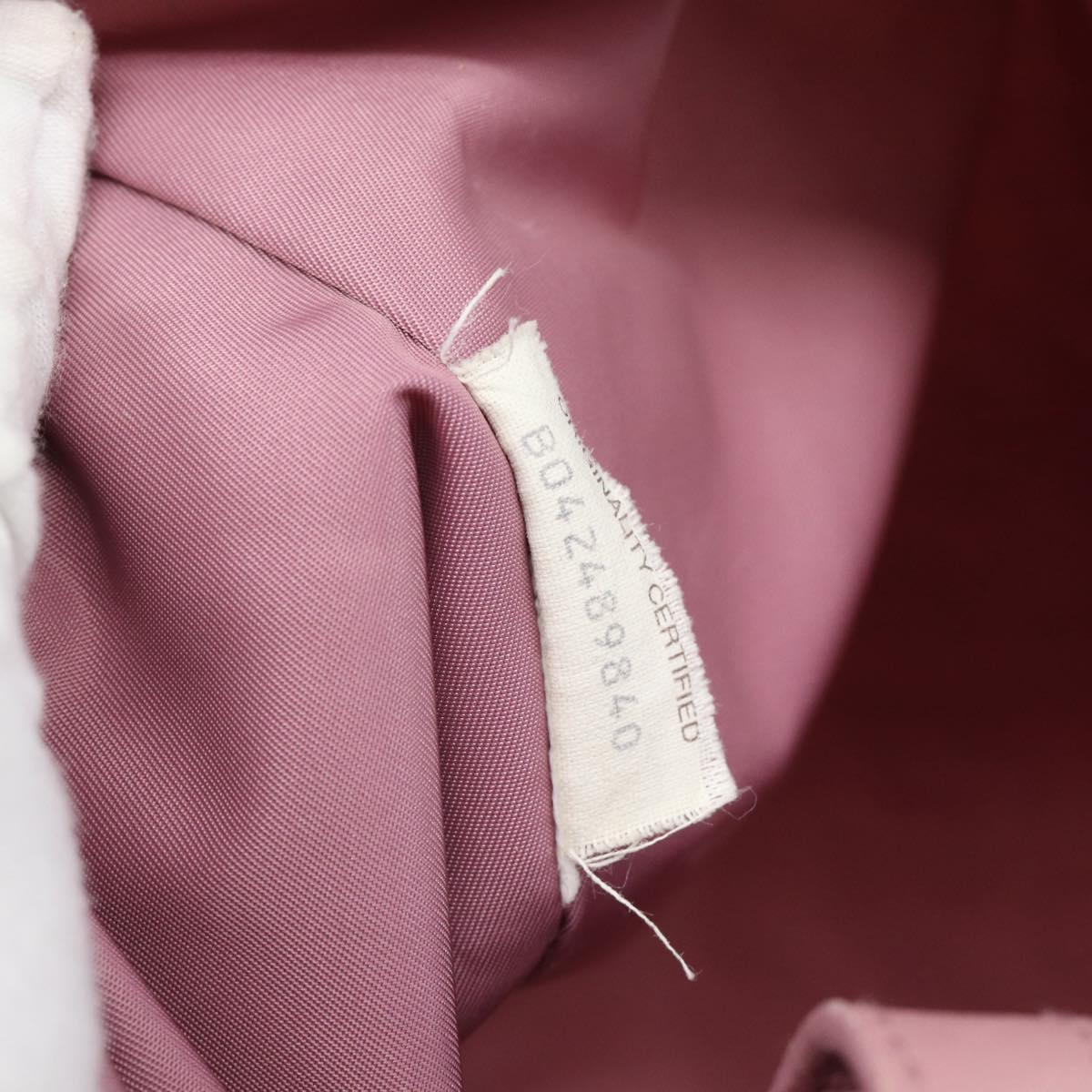 BOTTEGA VENETA INTRECCIATO Tote Bag Nylon Pink Auth 192712A