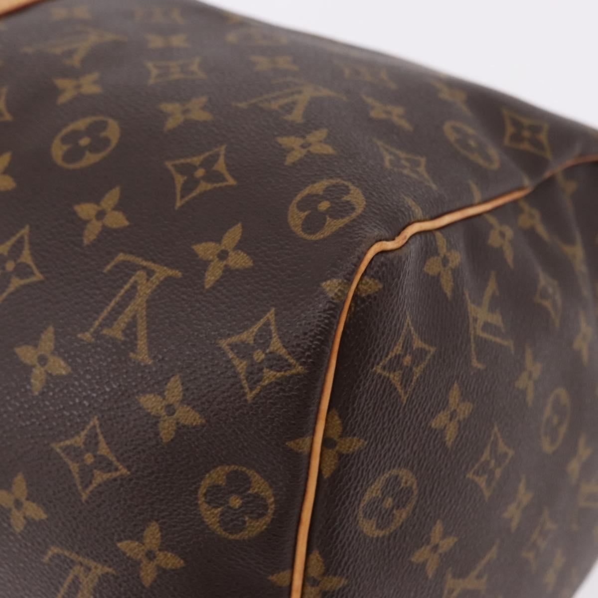 LOUIS VUITTON Monogram Keepall 50 Boston Bag M41426 LV Auth 192721V