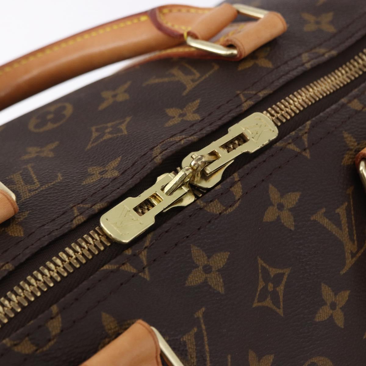 LOUIS VUITTON Monogram Keepall 50 Boston Bag M41426 LV Auth 192721V