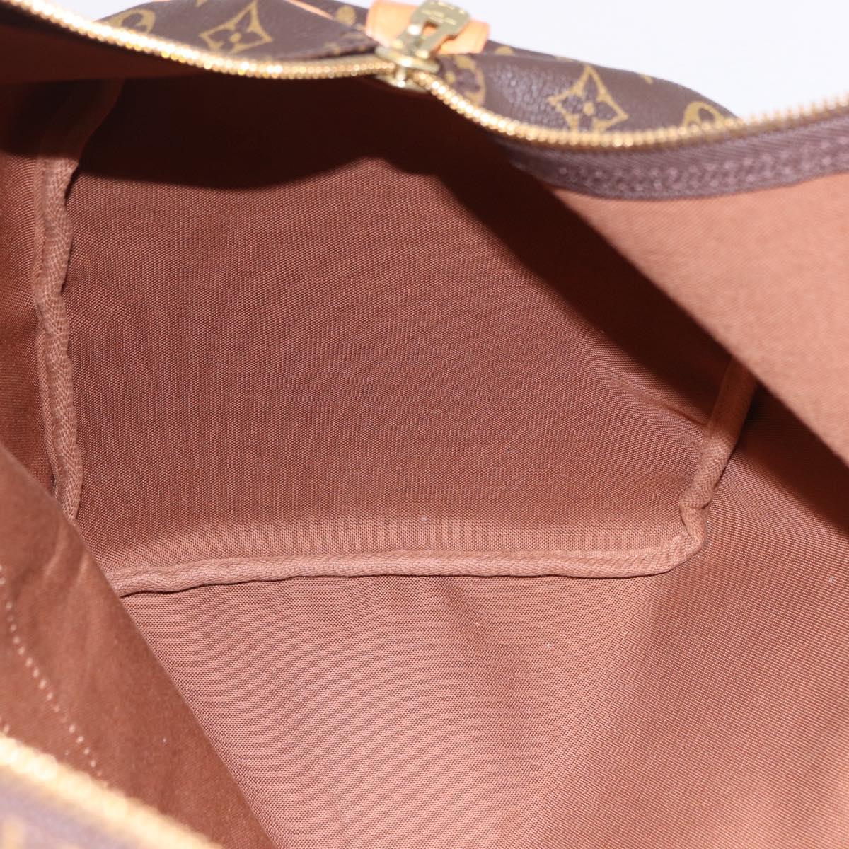 LOUIS VUITTON Monogram Keepall 50 Boston Bag M41426 LV Auth 192721V