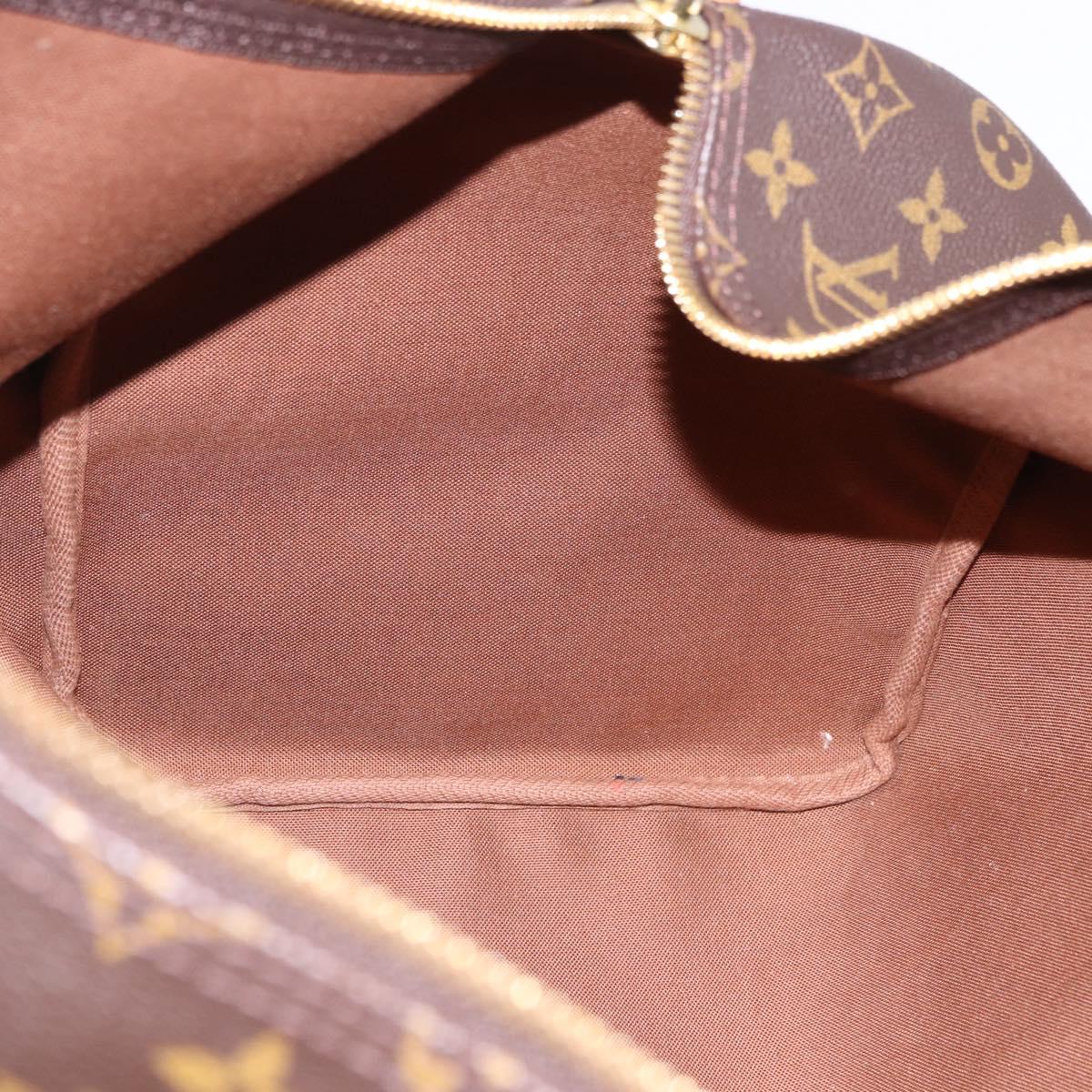 LOUIS VUITTON Monogram Keepall 50 Boston Bag M41426 LV Auth 192721V