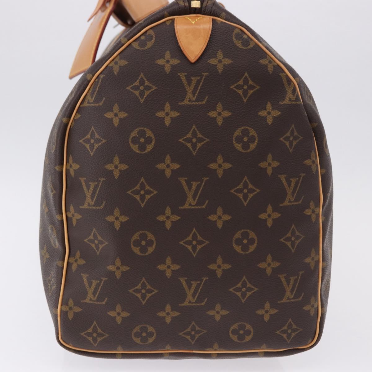 LOUIS VUITTON Monogram Keepall 50 Boston Bag M41426 LV Auth 192721V