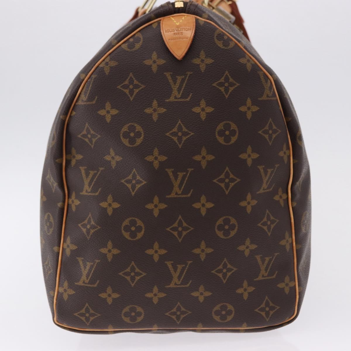 LOUIS VUITTON Monogram Keepall 50 Boston Bag M41426 LV Auth 192721V
