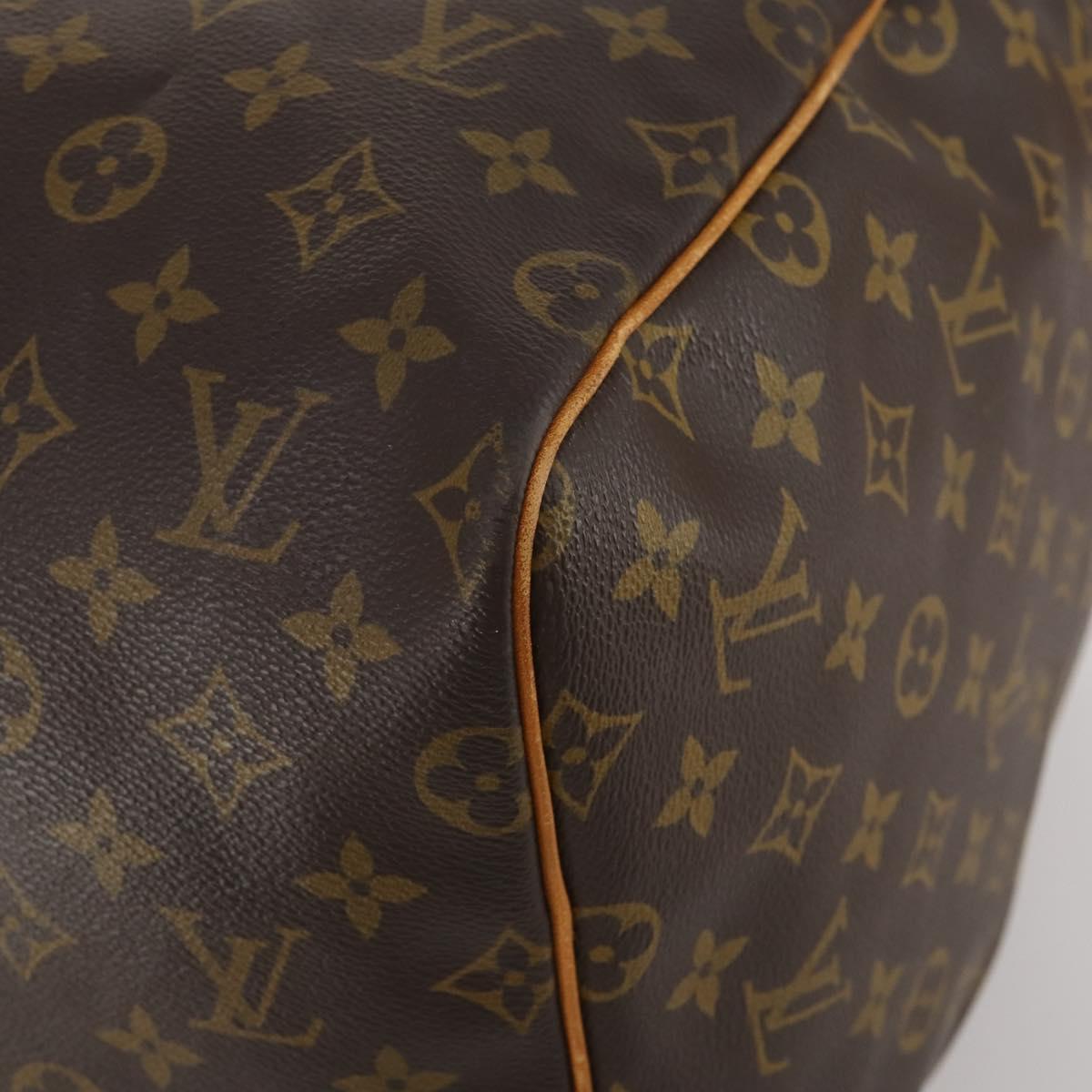 LOUIS VUITTON Monogram Keepall 55 Boston Bag M41424 LV Auth 192722A