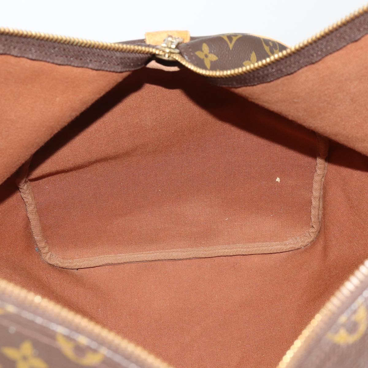 LOUIS VUITTON Monogram Keepall 55 Boston Bag M41424 LV Auth 192722A