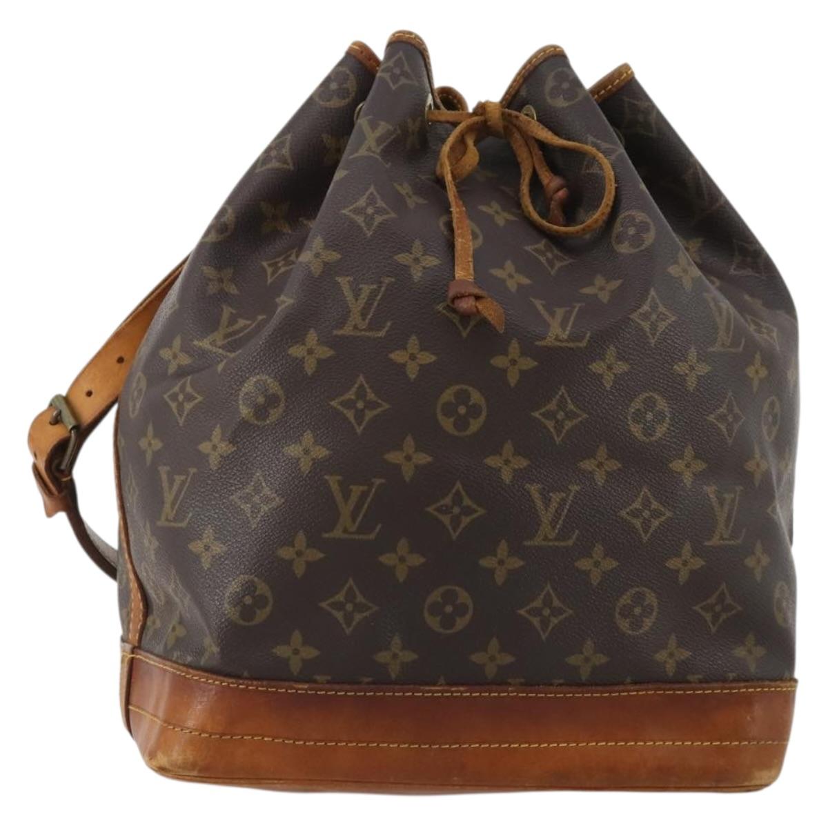 LOUIS VUITTON Monogram Noe Shoulder Bag M42224 LV Auth 192723