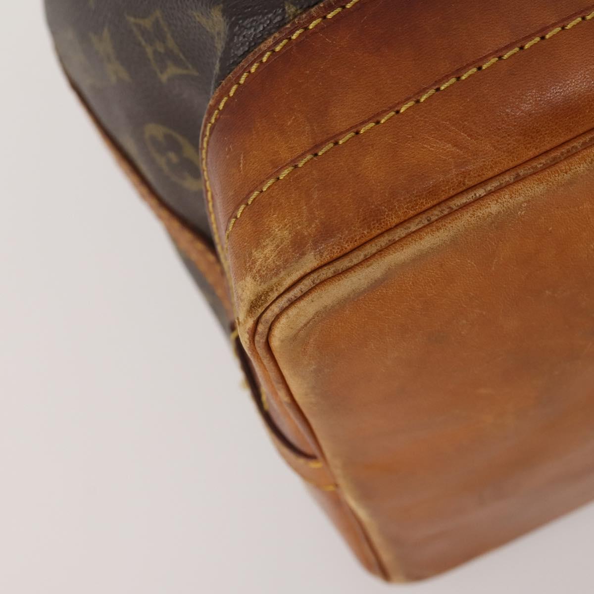 LOUIS VUITTON Monogram Noe Shoulder Bag M42224 LV Auth 192723