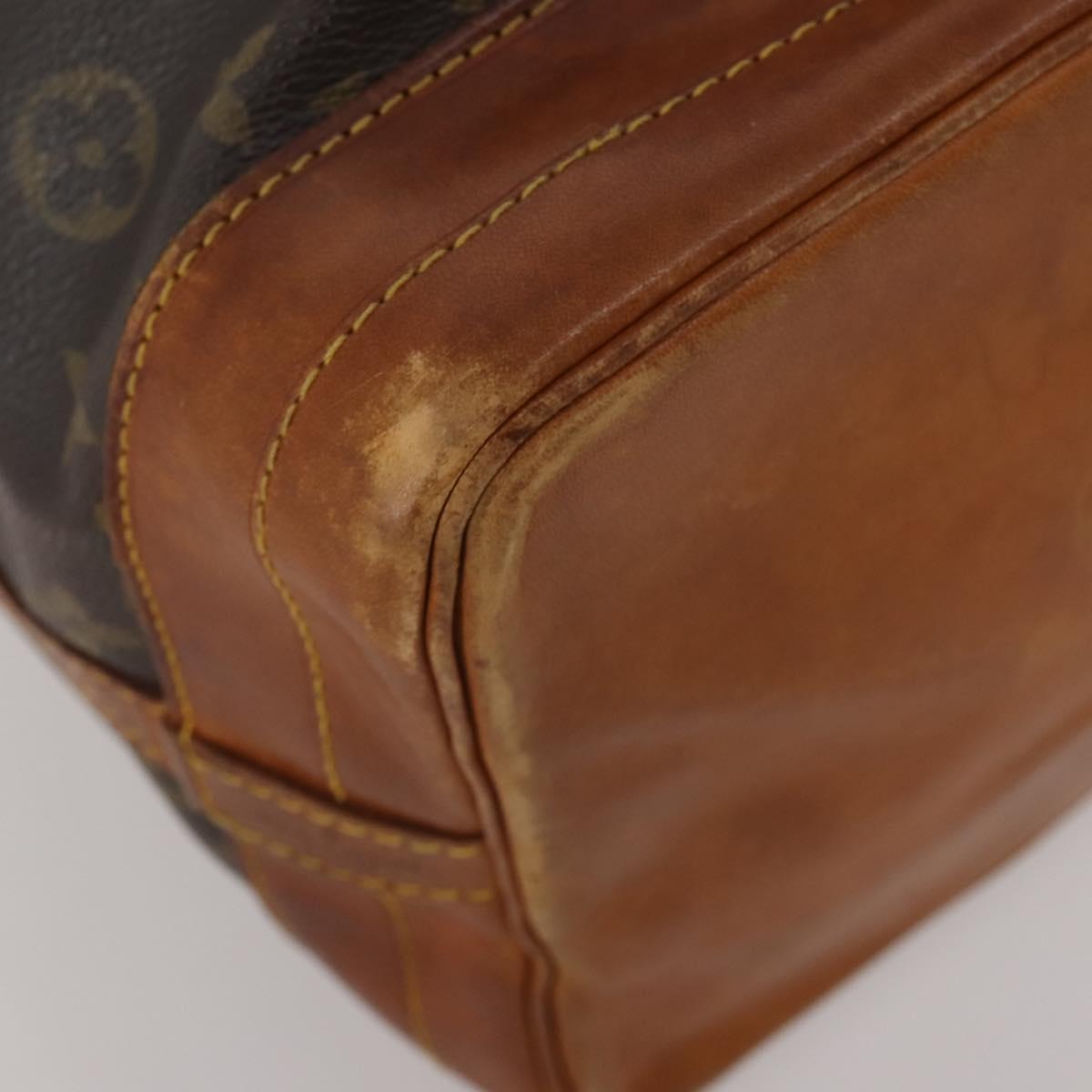 LOUIS VUITTON Monogram Noe Shoulder Bag M42224 LV Auth 192723