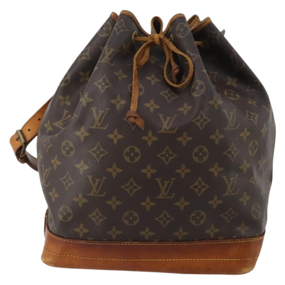 LOUIS VUITTON Monogram Noe Shoulder Bag M42224 LV Auth 192723