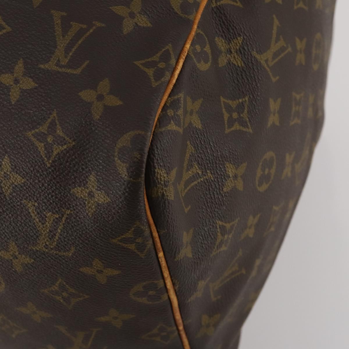 LOUIS VUITTON Monogram Sac Souple 55 Boston Bag M41622 LV Auth 192745