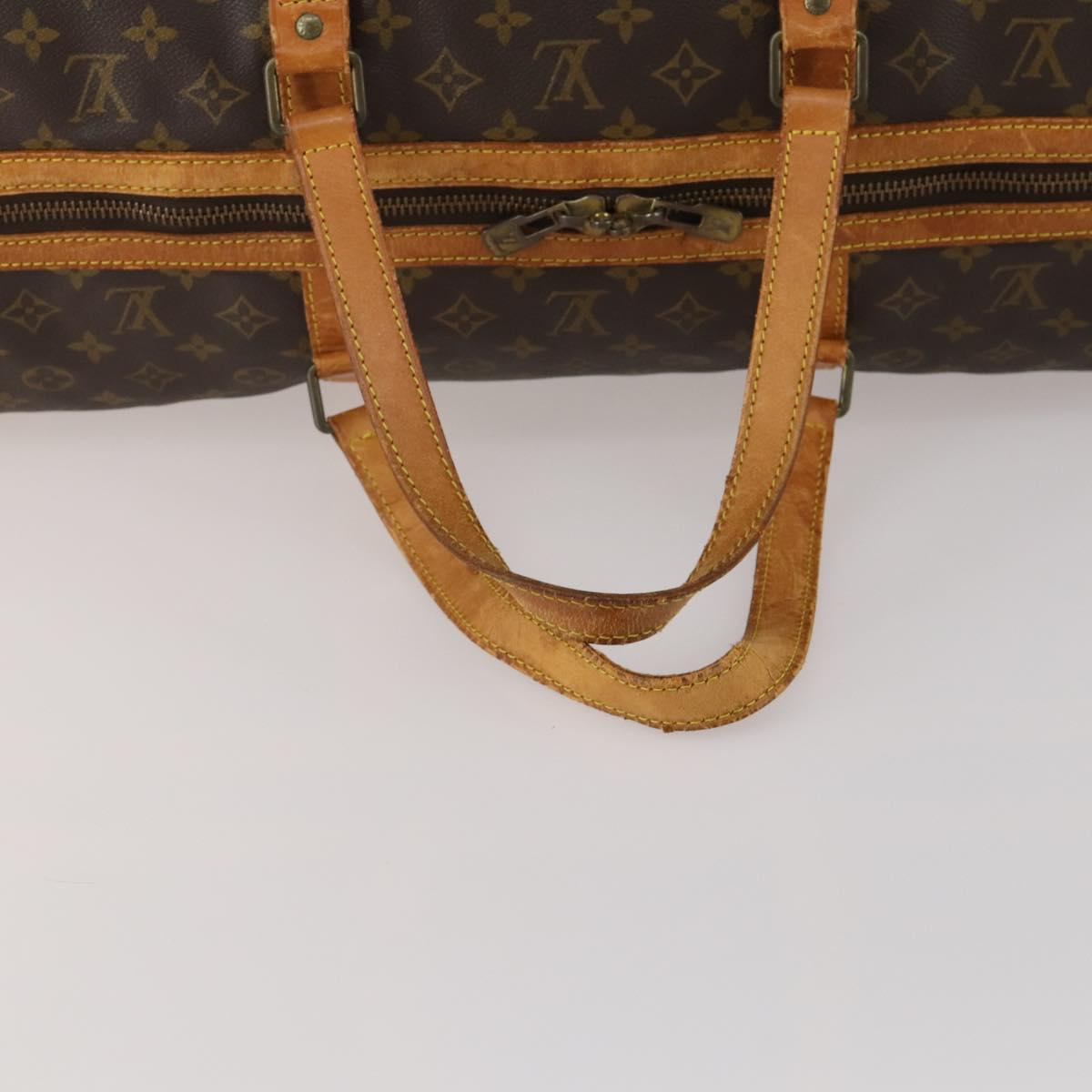 LOUIS VUITTON Monogram Sac Souple 55 Boston Bag M41622 LV Auth 192745