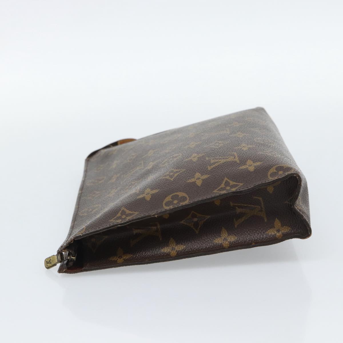 LOUIS VUITTON Monogram Poche Toilette 26 Pouch M47542 LV Auth 192767A