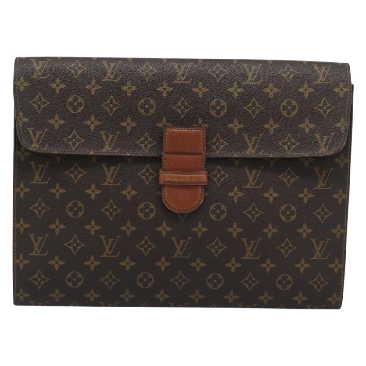 LOUIS VUITTON Monogram Posh Ministor Briefcase M53445 LV Auth 192773