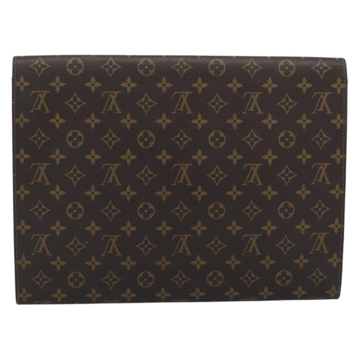 LOUIS VUITTON Monogram Posh Ministor Briefcase M53445 LV Auth 192773