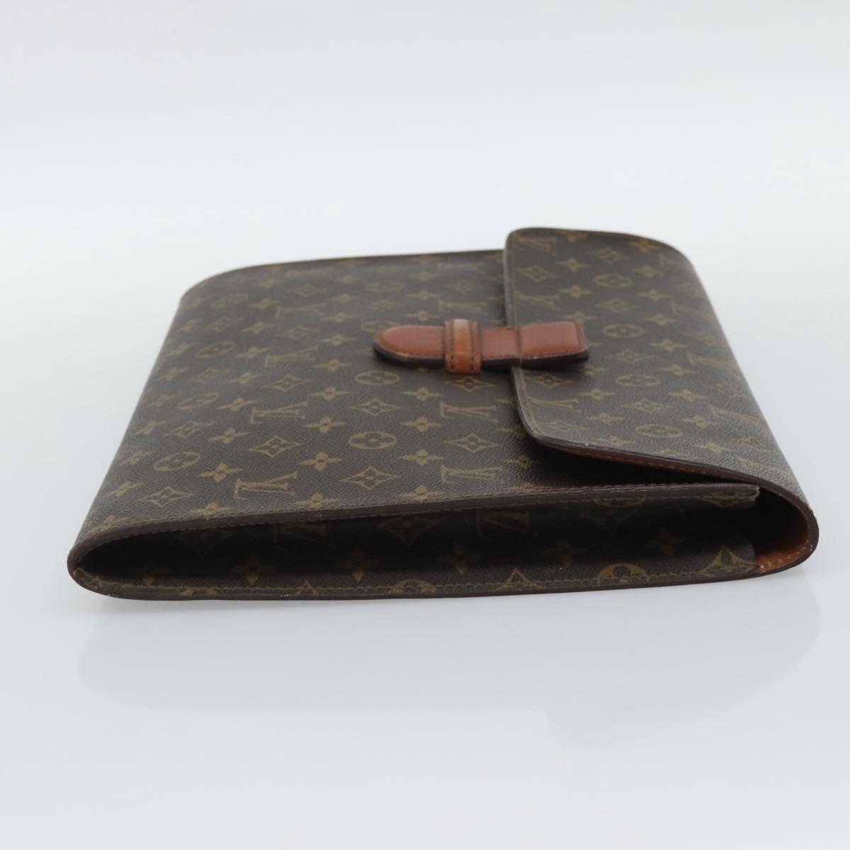 LOUIS VUITTON Monogram Posh Ministor Briefcase M53445 LV Auth 192773