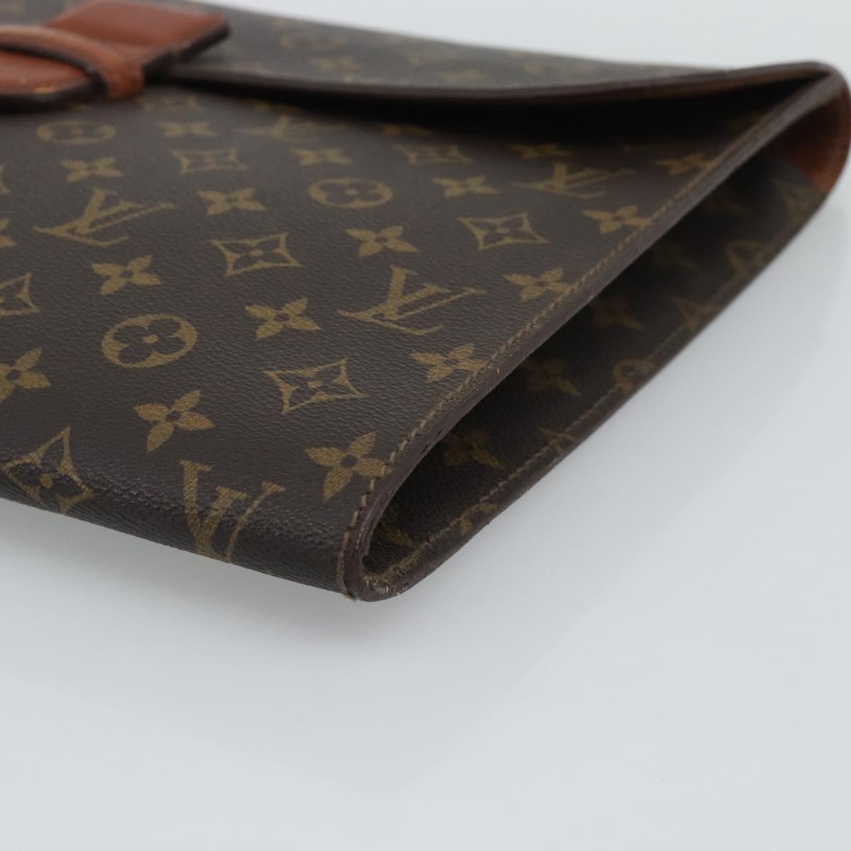 LOUIS VUITTON Monogram Posh Ministor Briefcase M53445 LV Auth 192773