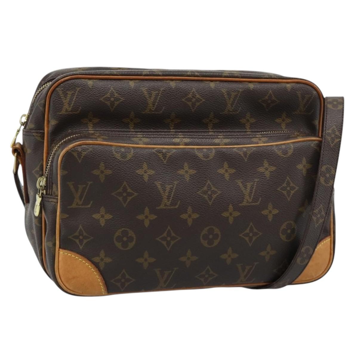 LOUIS VUITTON Monogram Nile Shoulder Bag M45244 LV Auth 192776A