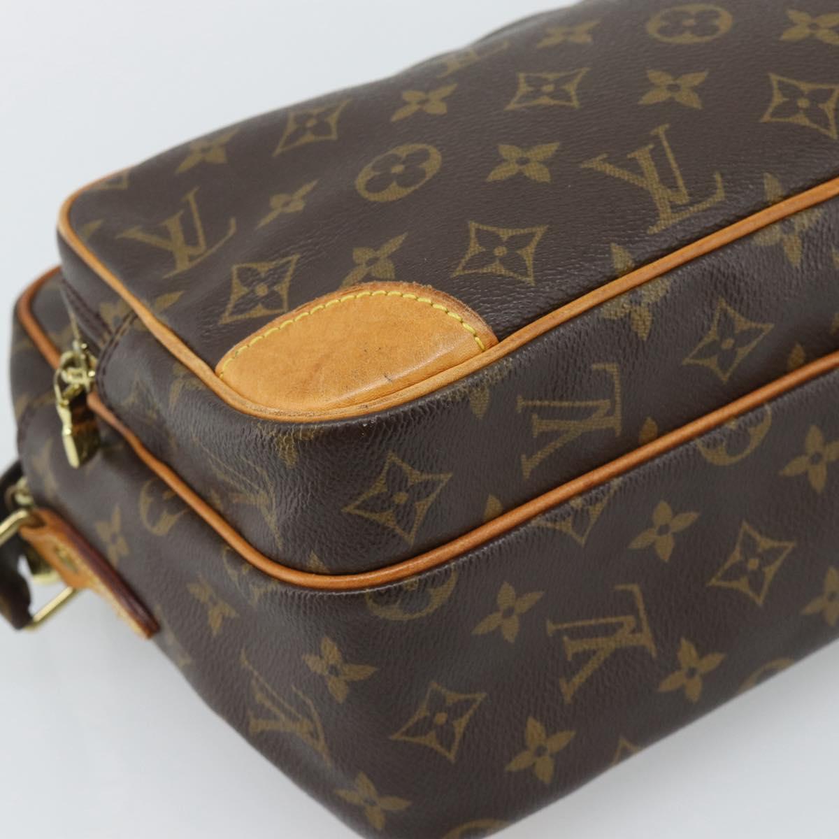 LOUIS VUITTON Monogram Nile Shoulder Bag M45244 LV Auth 192776A