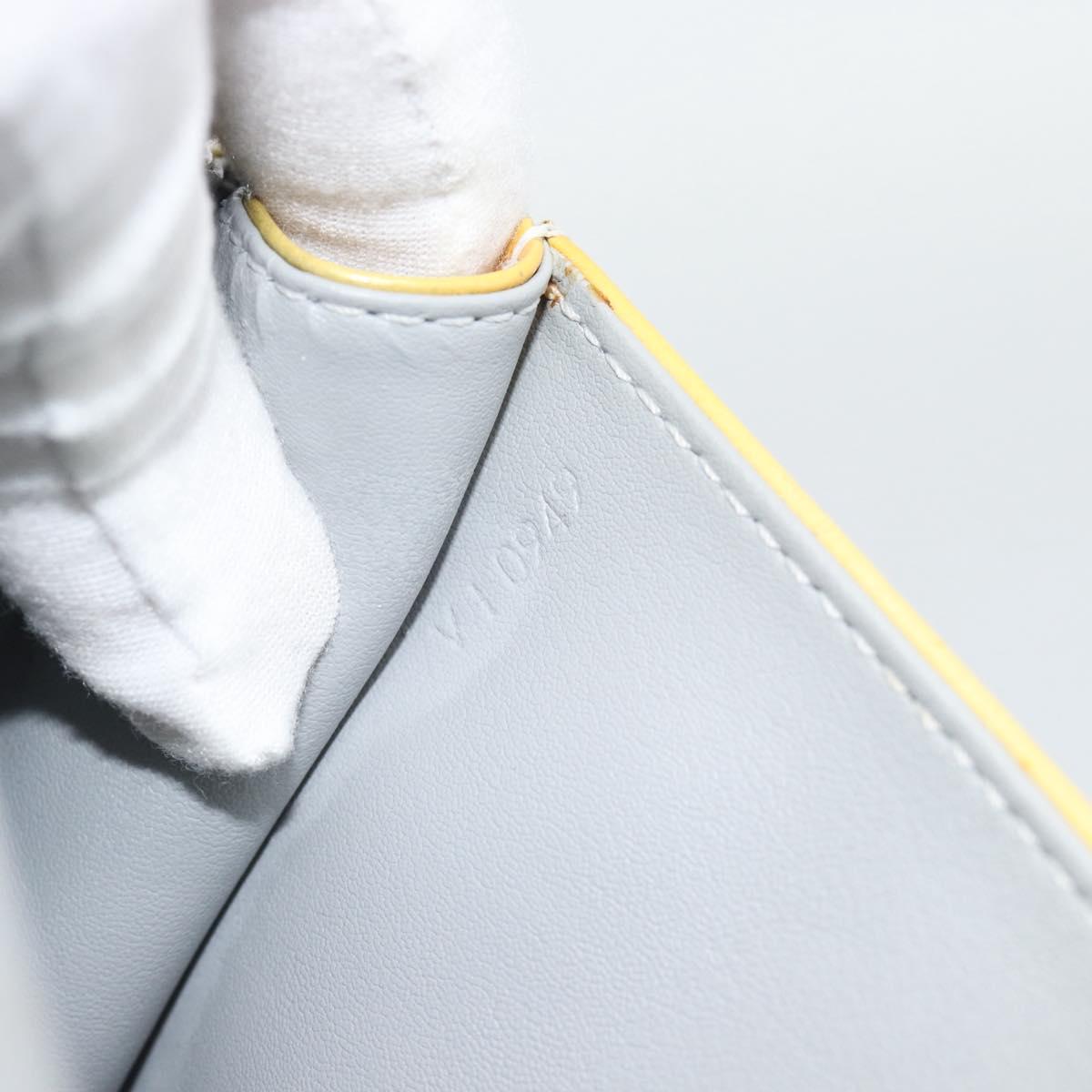 LOUIS VUITTON Monogram Vernis Spring Street Hand Bag Gris M91029 LV Auth 192779