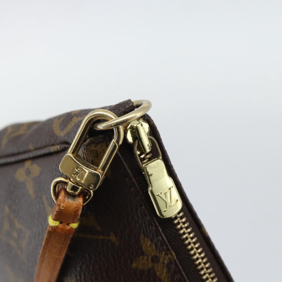 LOUIS VUITTON Monogram Pochette Accessoires Pouch M51980 LV Auth 192795