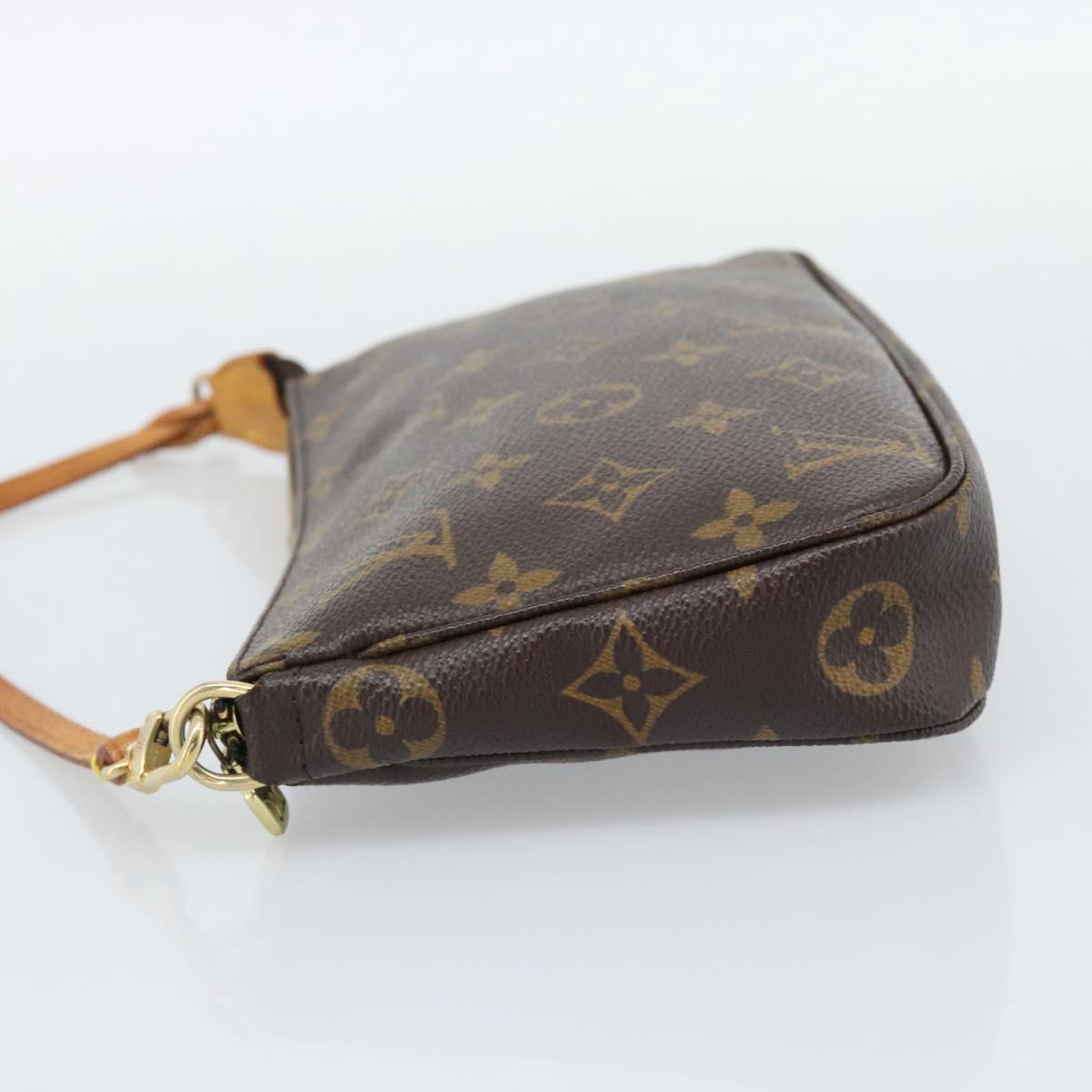 LOUIS VUITTON Monogram Pochette Accessoires Pouch M51980 LV Auth 192795