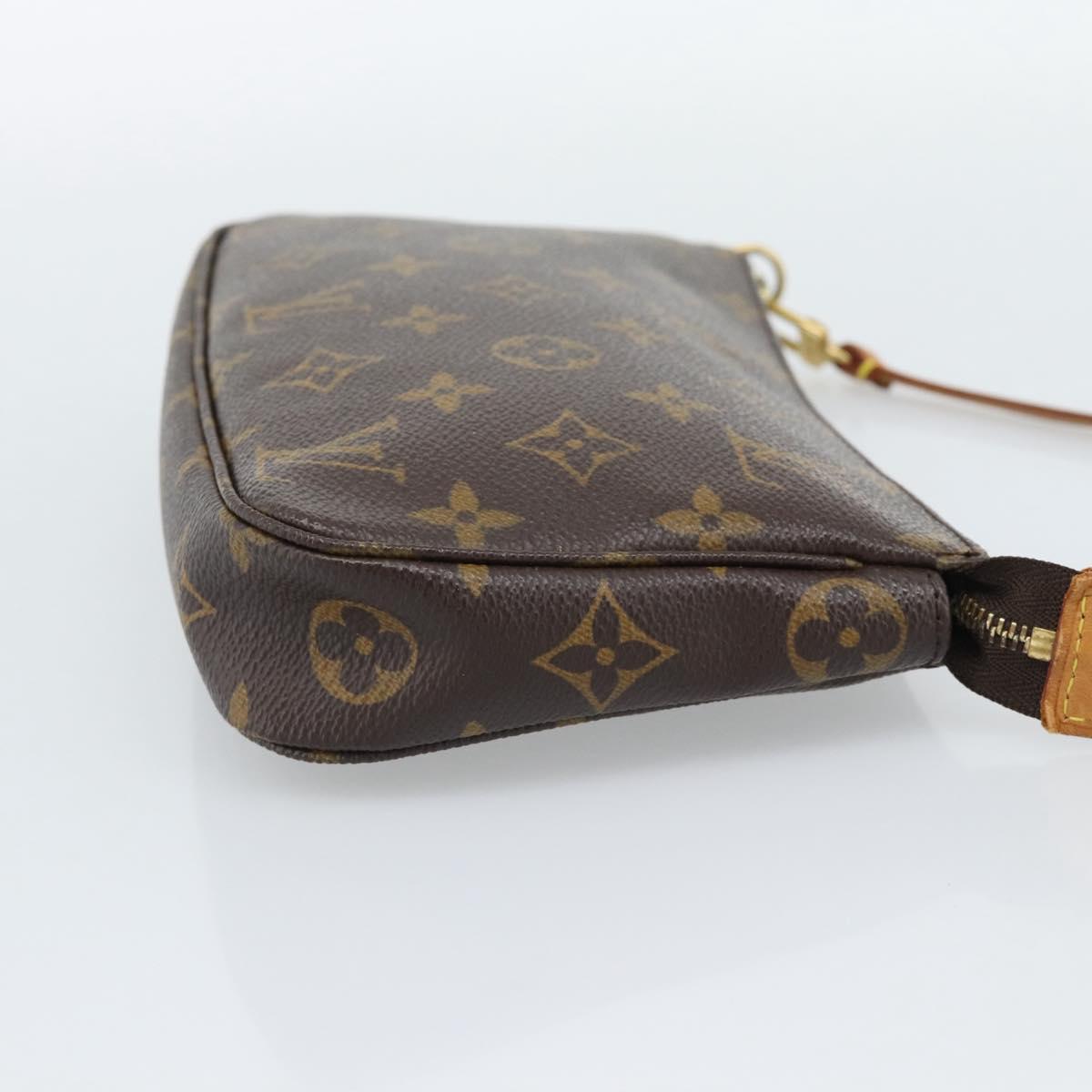 LOUIS VUITTON Monogram Pochette Accessoires Pouch M51980 LV Auth 192795