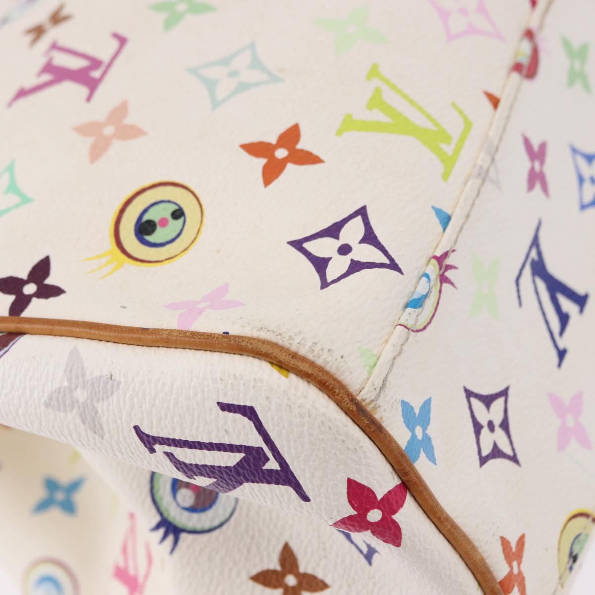 LOUIS VUITTON I Love Monogram Multicolor Sack Retro GM White M92053 Auth 192798A