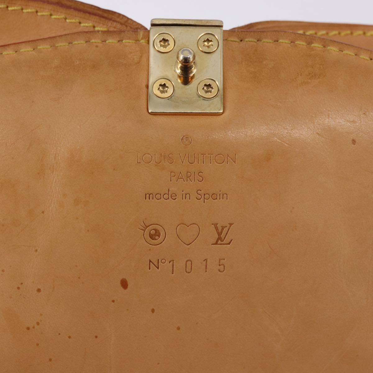 LOUIS VUITTON I Love Monogram Multicolor Sack Retro GM White M92053 Auth 192798A