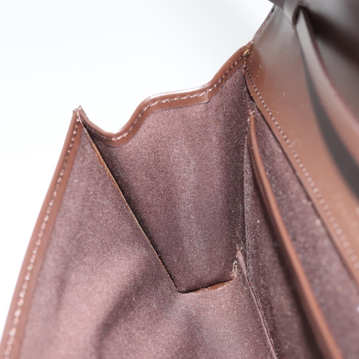 LOUIS VUITTON Epi Honfleur Shoulder Bag Mocha M5273C LV Auth 192811V