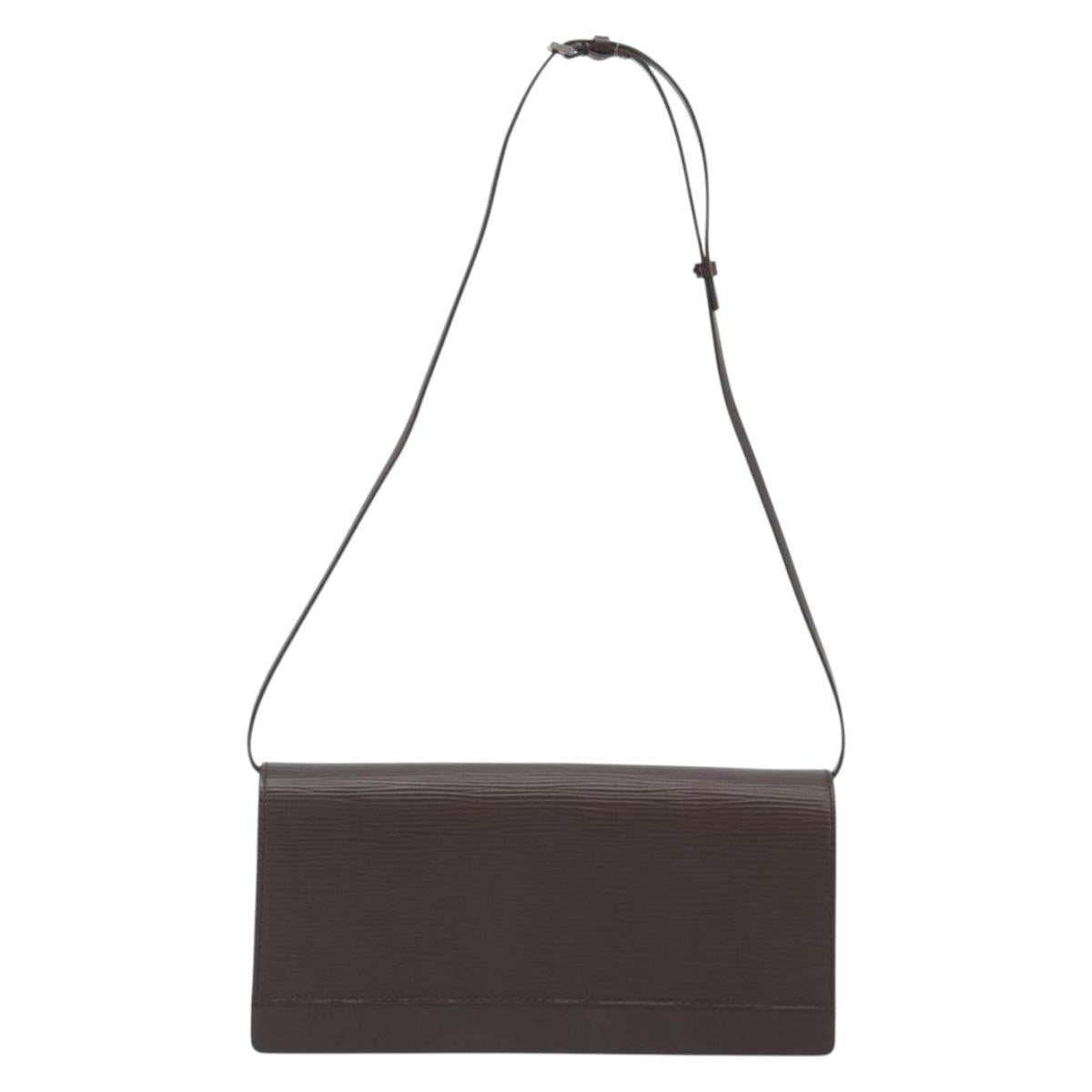 LOUIS VUITTON Epi Honfleur Shoulder Bag Mocha M5273C LV Auth 192811V