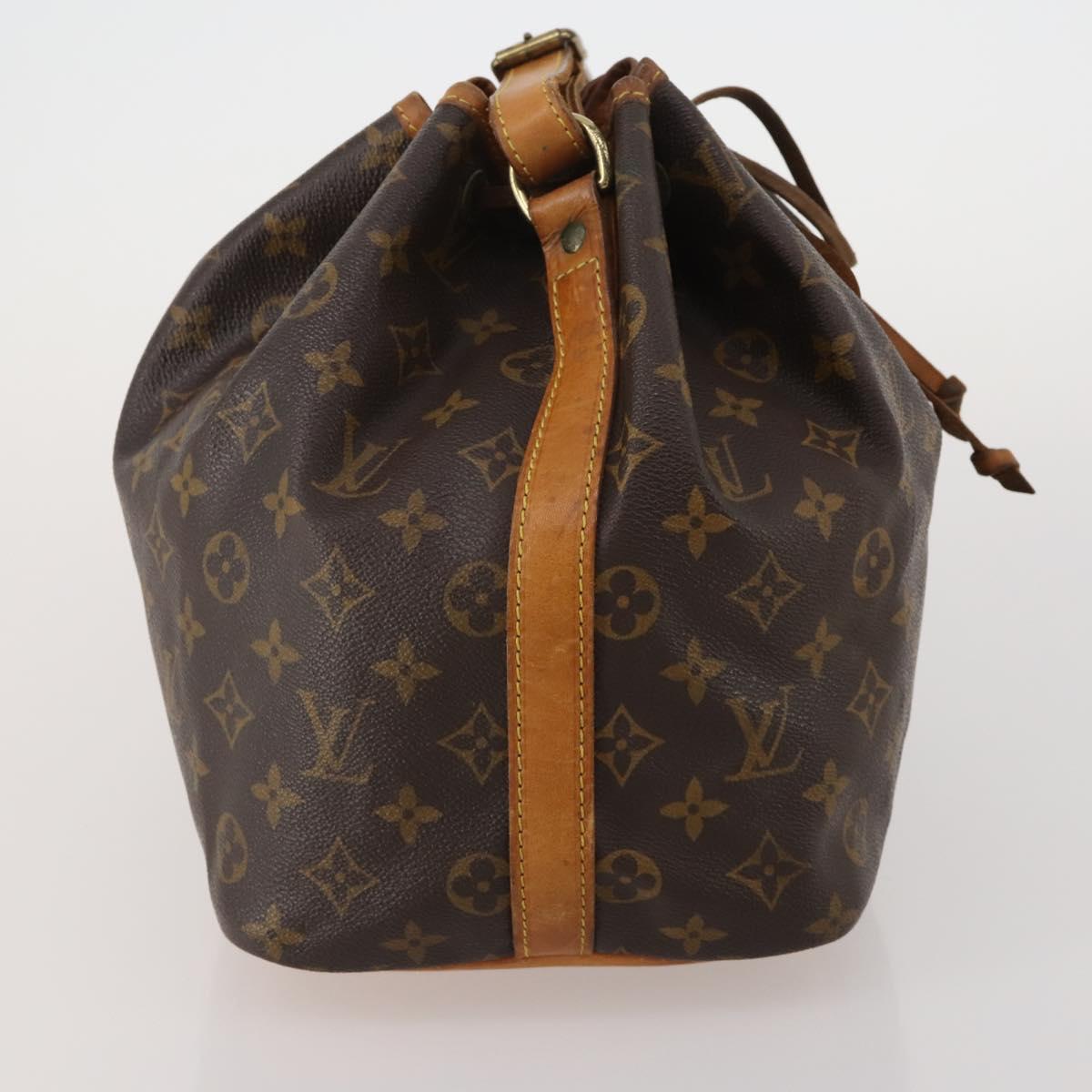LOUIS VUITTON Monogram Petit Noe Shoulder Bag M42226 LV Auth 192831A