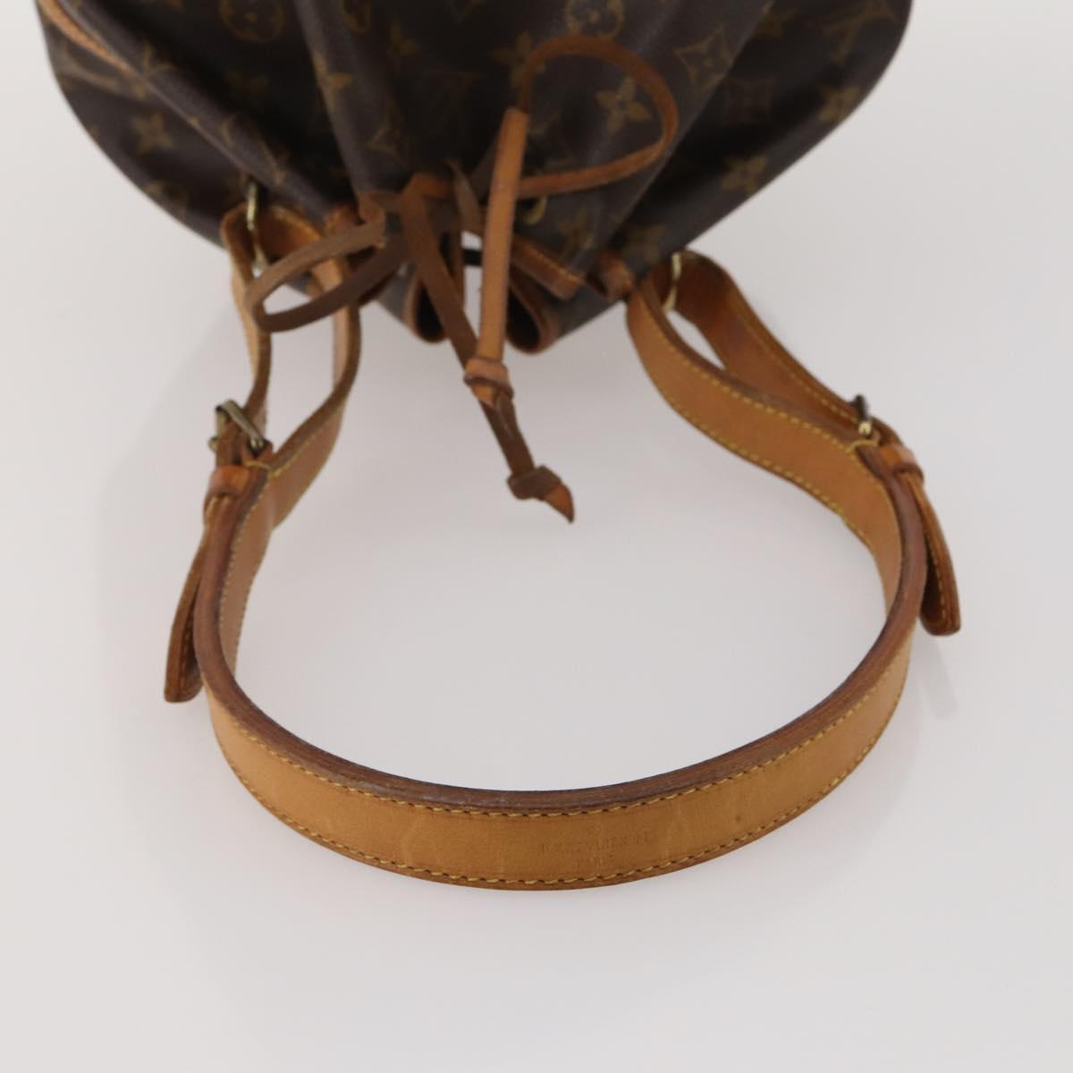 LOUIS VUITTON Monogram Petit Noe Shoulder Bag M42226 LV Auth 192831A