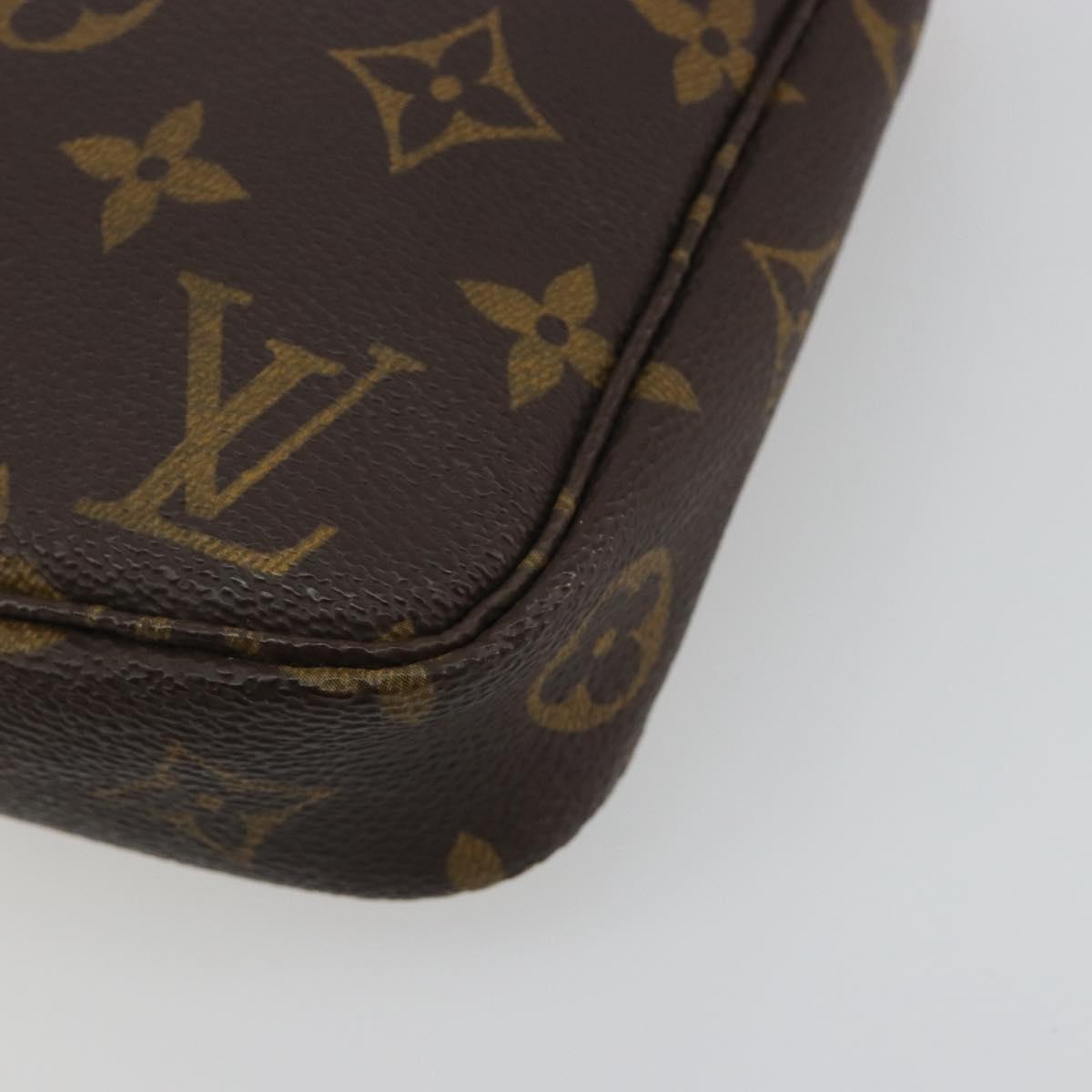 LOUIS VUITTON Monogram Pochette Accessoires Pouch M51980 LV Auth 192833V
