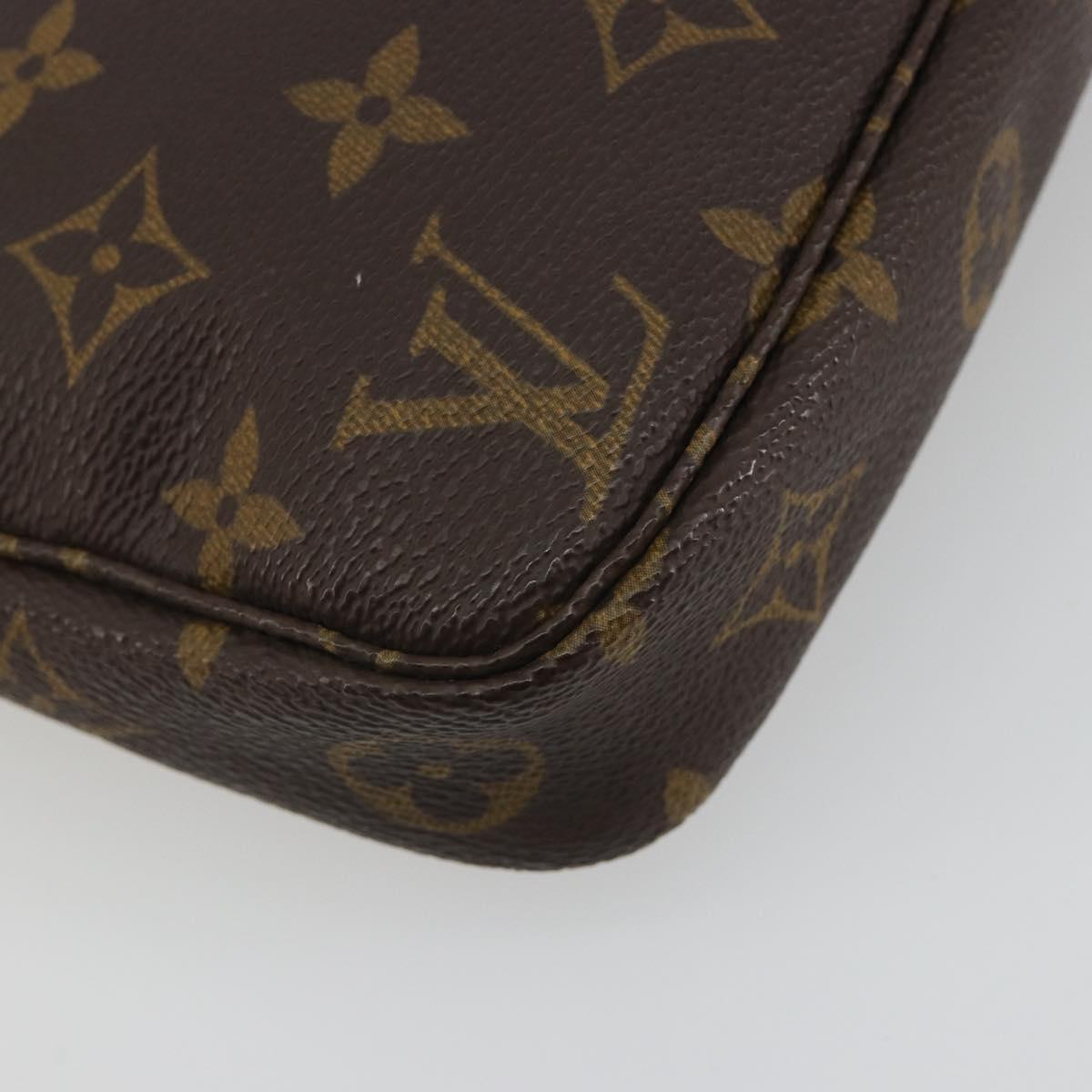LOUIS VUITTON Monogram Pochette Accessoires Pouch M51980 LV Auth 192833V