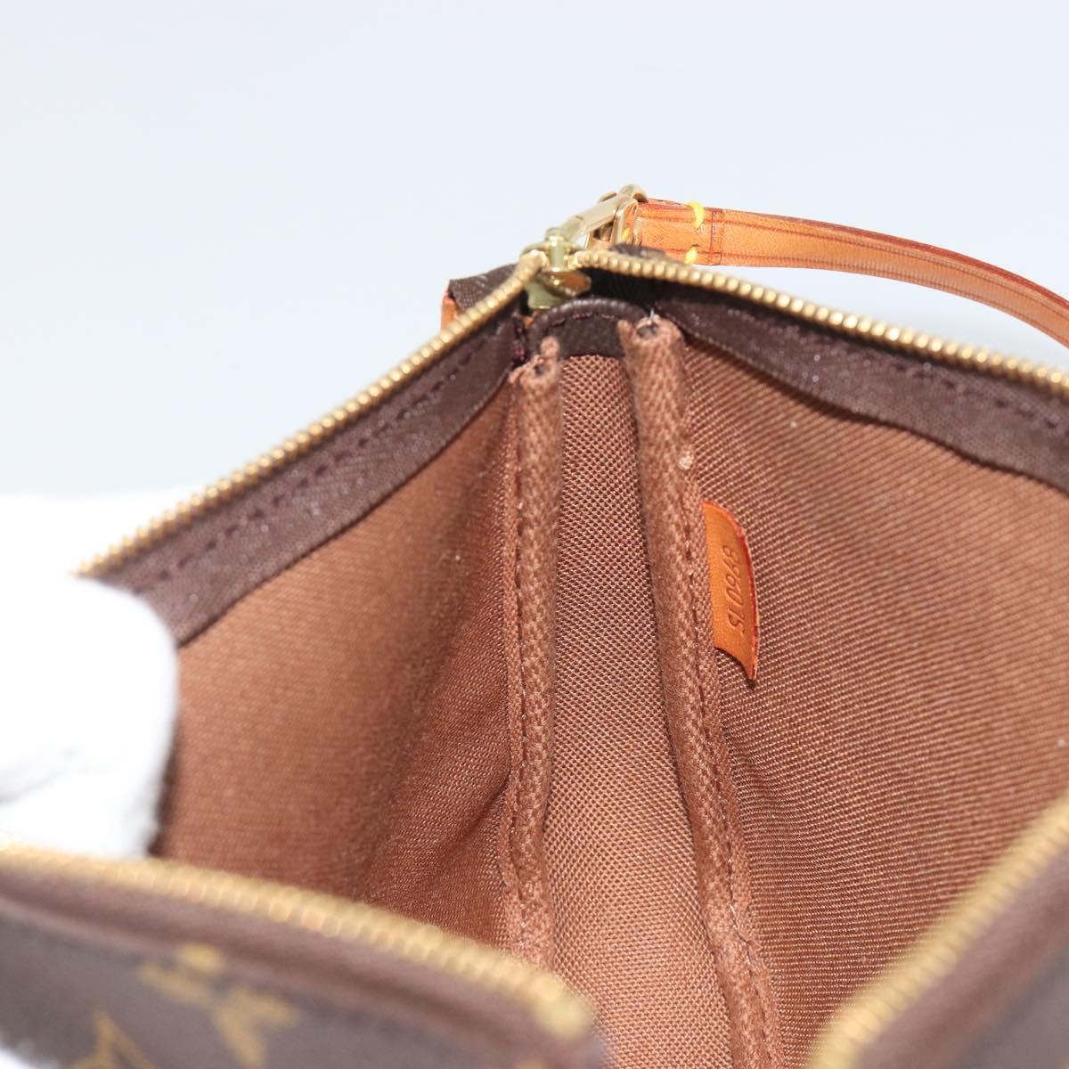LOUIS VUITTON Monogram Pochette Accessoires Pouch M51980 LV Auth 192833V