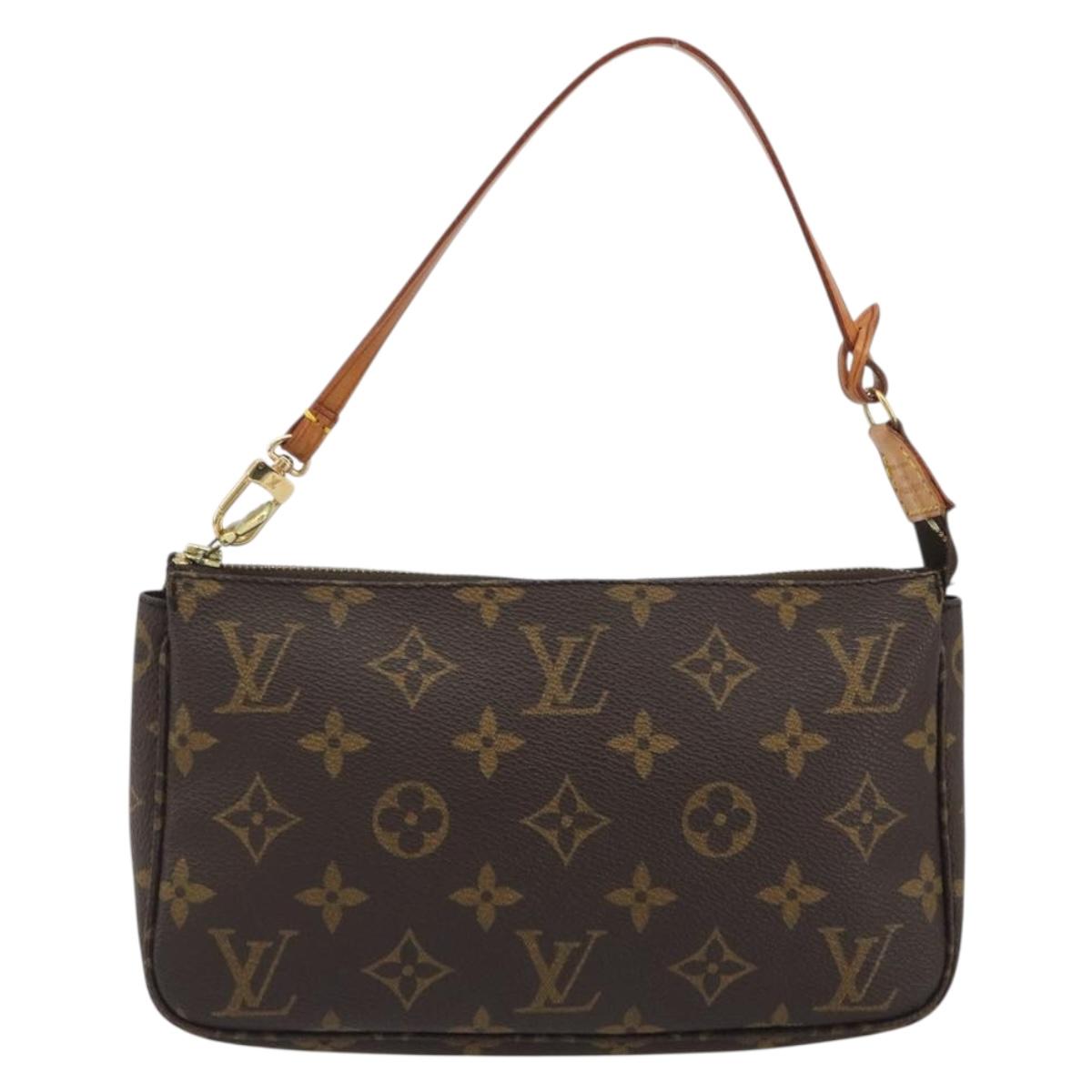 LOUIS VUITTON Monogram Pochette Accessoires Pouch M51980 LV Auth 192833V