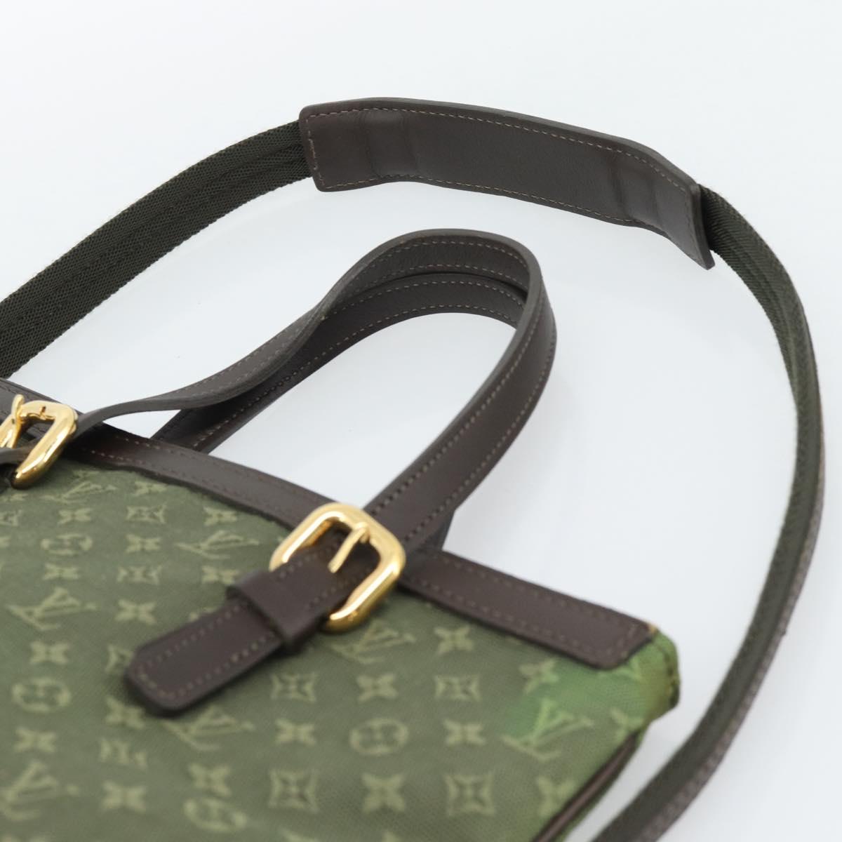 LOUIS VUITTON Monogram Mini Françoise Bag 2way TST Khaki M92422 LV Auth 192835A