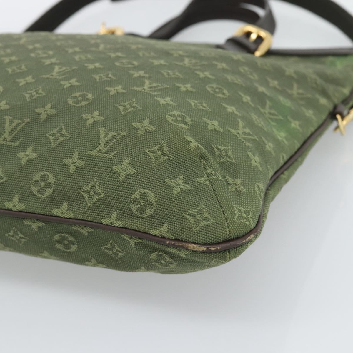 LOUIS VUITTON Monogram Mini Françoise Bag 2way TST Khaki M92422 LV Auth 192835A