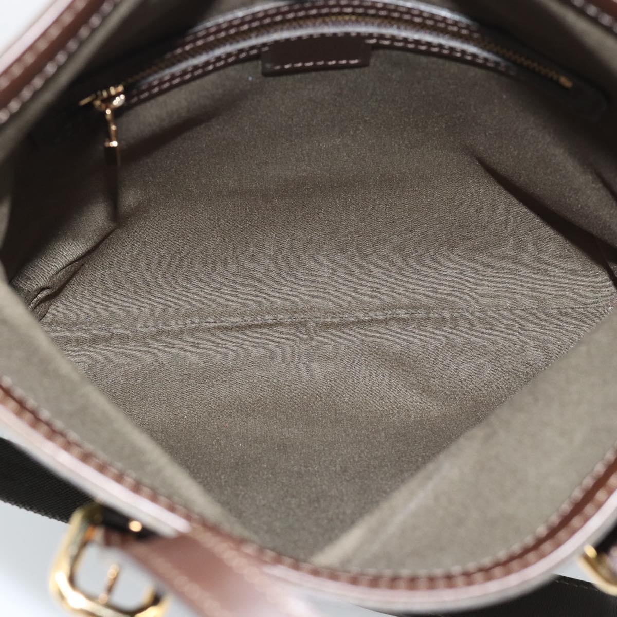 LOUIS VUITTON Monogram Mini Françoise Bag 2way TST Khaki M92422 LV Auth 192835A